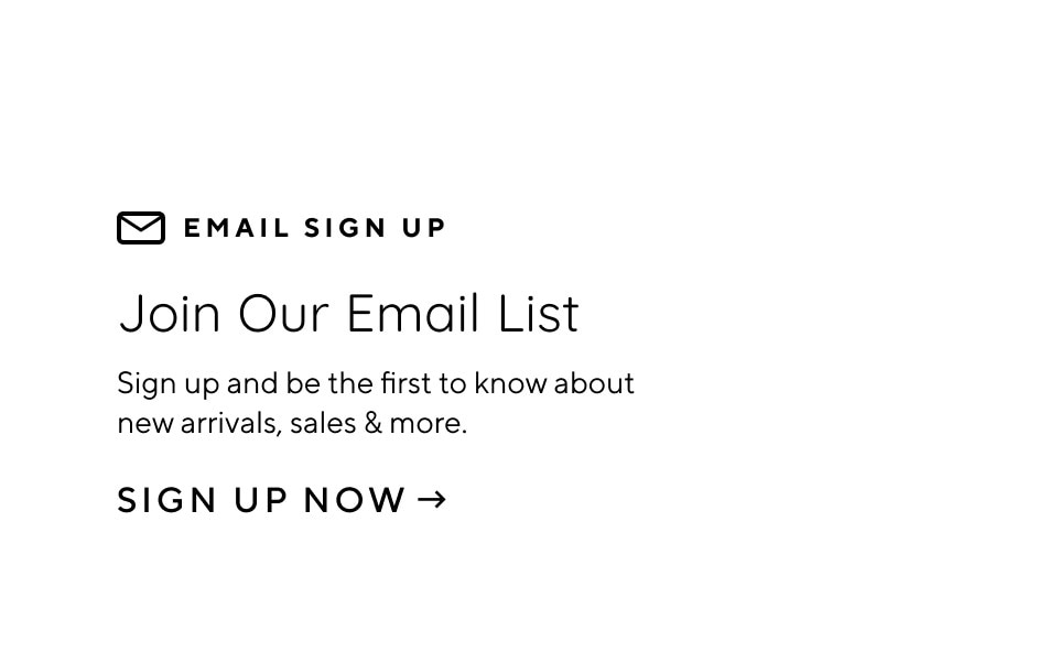 Email Sign Up